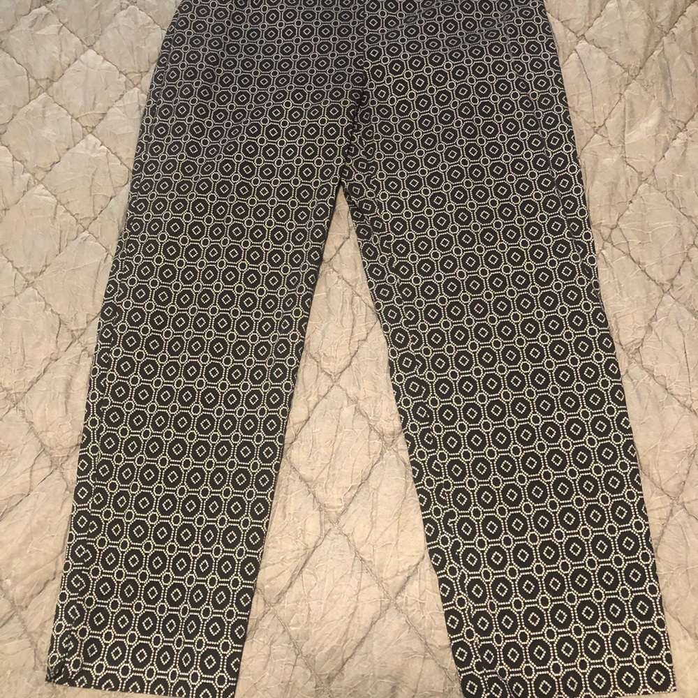 Zac and Rachel print pants with stretch size 12